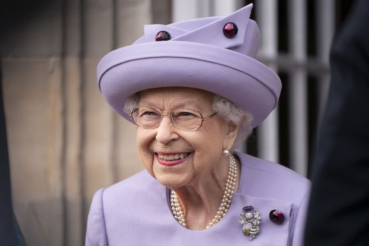 Queen Elizabeth II pictured in June
