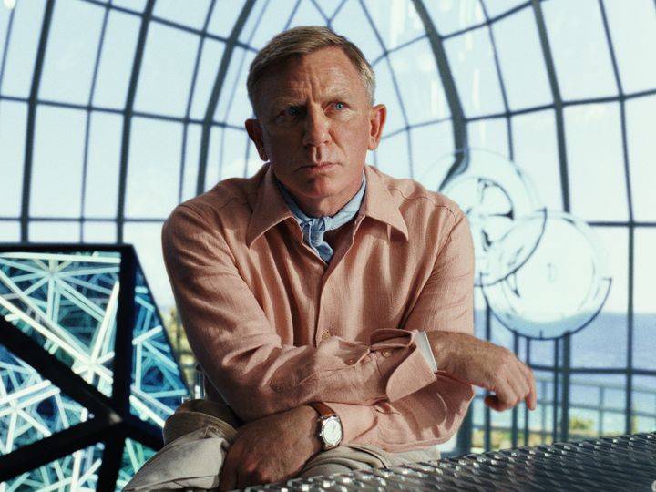 Daniel Craig as Benoit Blanc in "Glass Onion: A Knives Out Mystery."