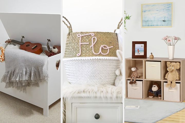 Keep the kid-related clutter at bay with some chic storage solutions