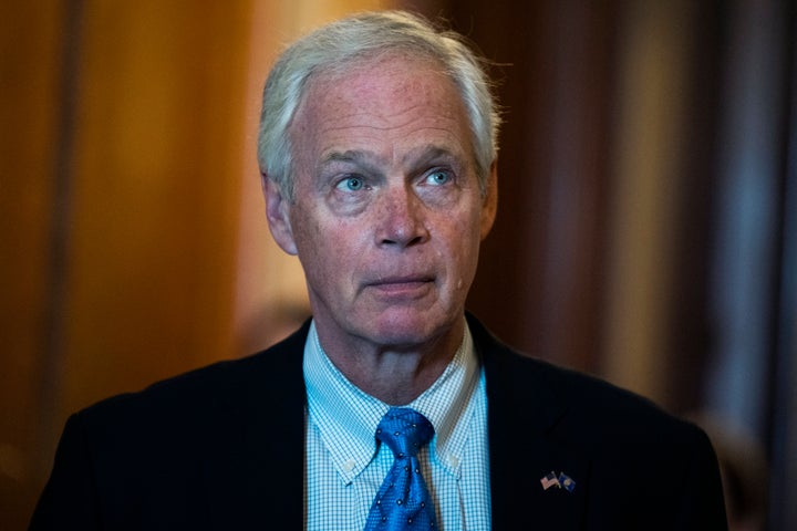 Sen. Ron Johnson (R-Wis.), who has admitted to playing a role in trying to falsify the Electoral College results in 2020, said people who love America should vote for him for reelection.