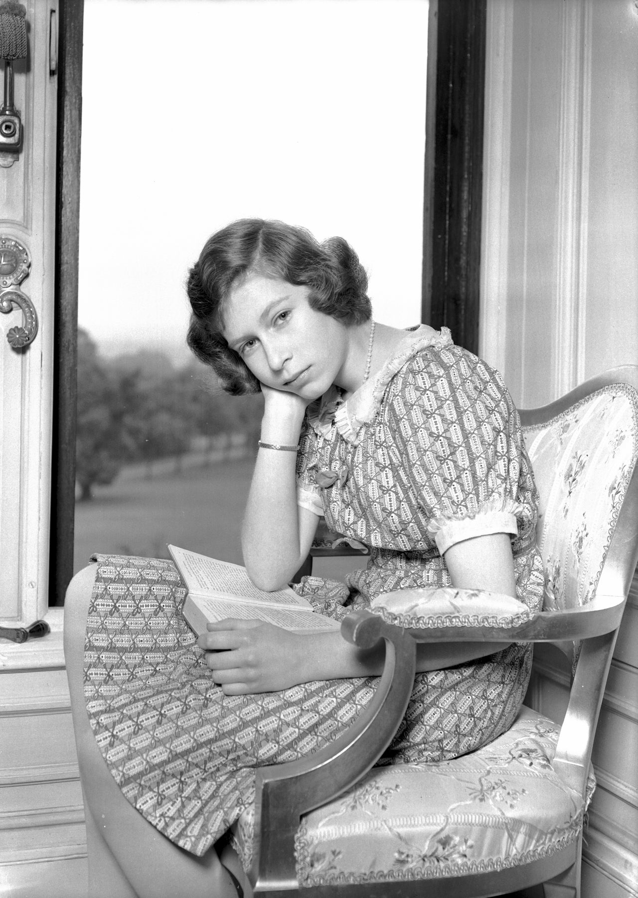 Princess Elizabeth at Windsor Castle in 1940. 