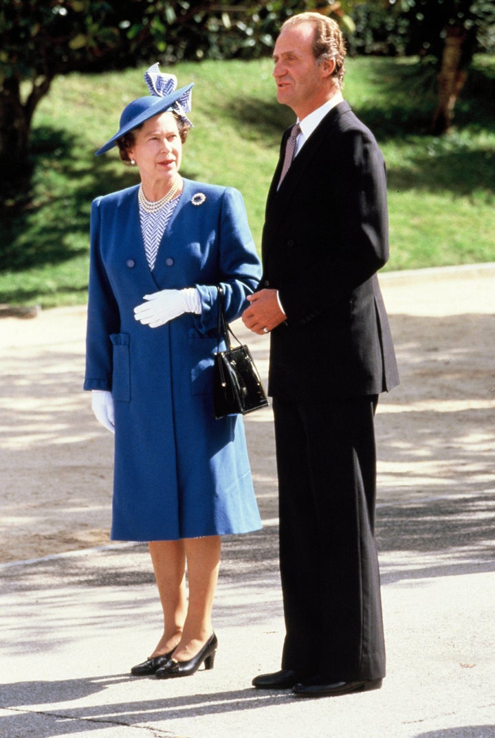 Isabel y Juan Carlos, en octubre de 1988 en Madrid.