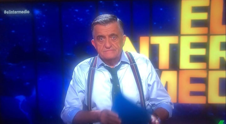 El Gran Wyoming, en 'El Intermedio'.