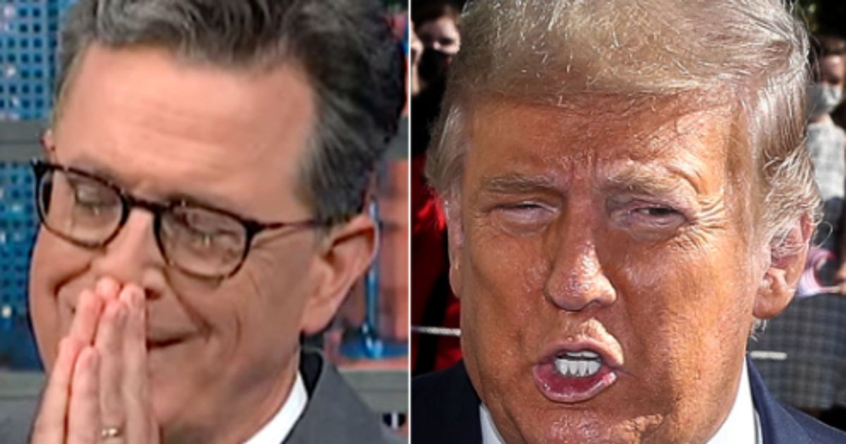 Stephen Colbert Sees Trump’s Biggest Legal Problem