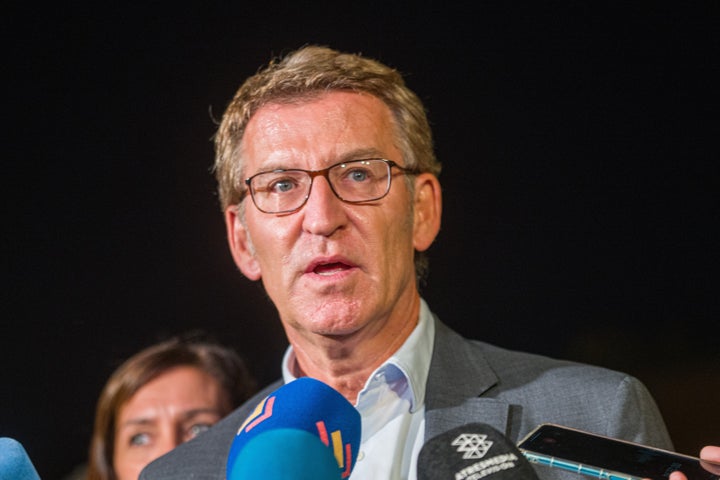 Alberto Núñez Feijóo, presidente del PP.