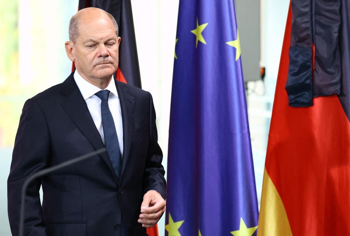 El canciller federal alemán, Olaf Scholz.