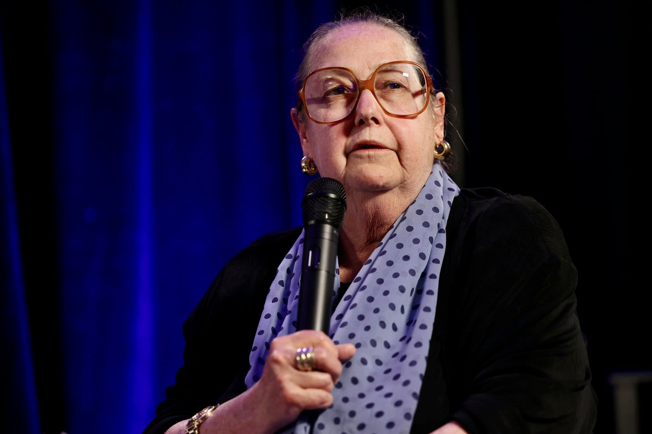 Unaffiliated candidate Betsy Johnson speaks during a gubernatorial debate hosted by the Oregon Newspaper Publishers Association on July 29.