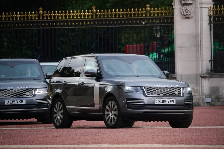 El coche de la primer ministra.