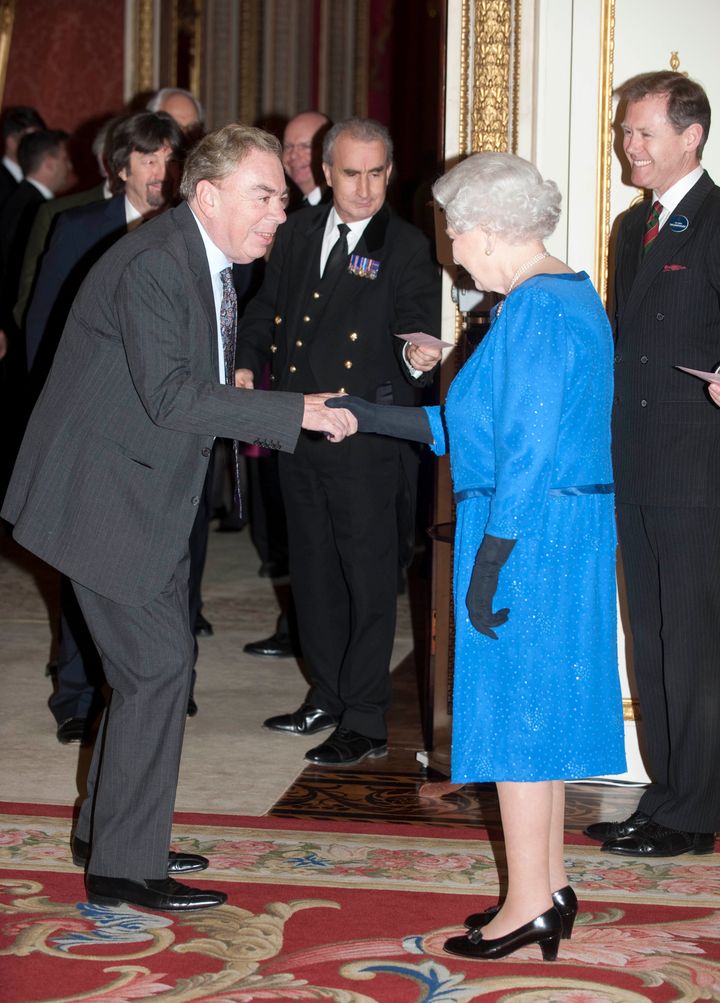 Andrew Lloyd Webber has paid tribute to the Queen following her death