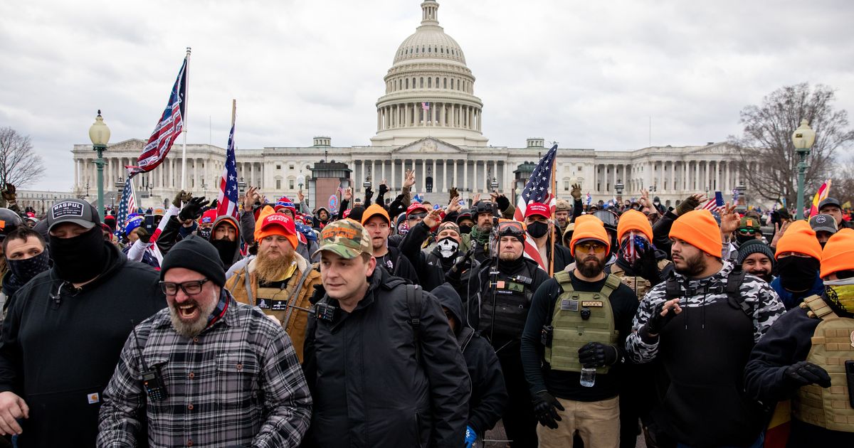 Proud Boys Who Wrote 'Murder The Media' On Capitol During Jan. 6 Riot Plead Guilty