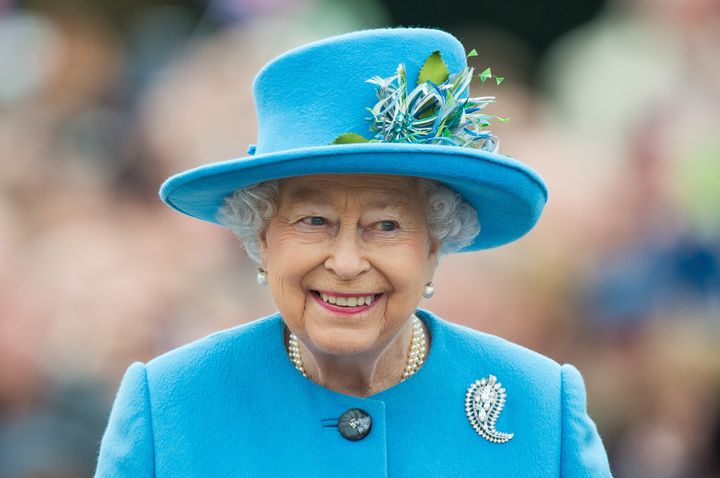 Queen Elizabeth II in Dorset, England in 2016.