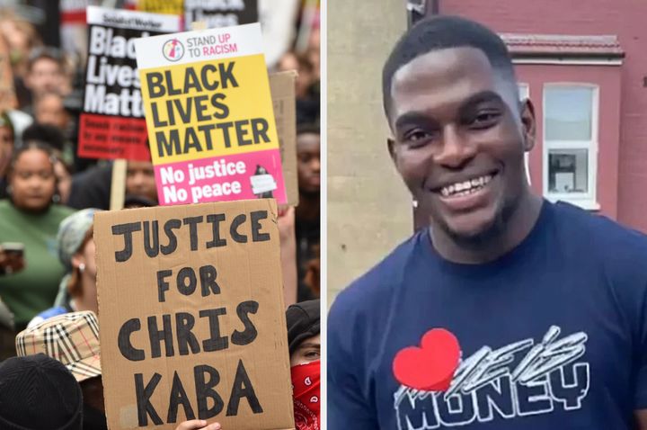A protest for Chris Kaba, who was killed last week, took place over the weekend