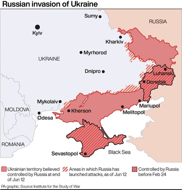 Russian invasion of Ukraine.