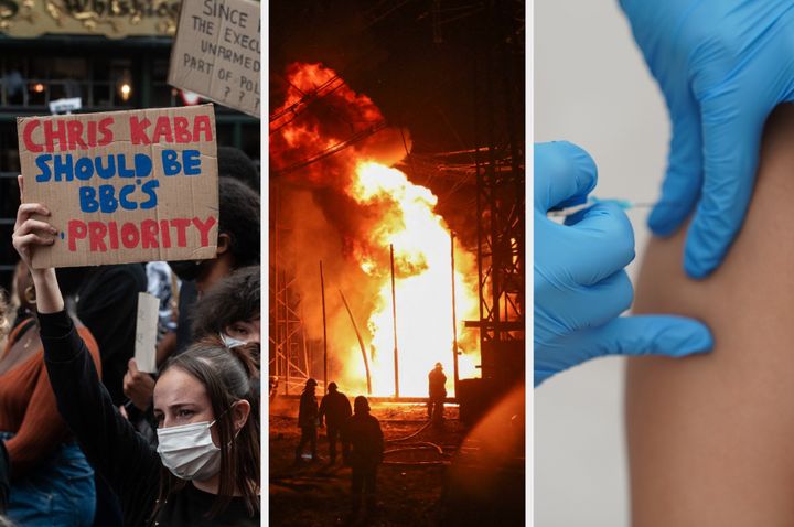 Protests, war and vaccines: just three of the news stories you might have missed since the Queen's death