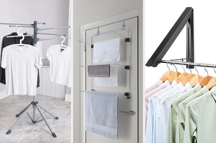 Drying your clothes without having to sacrifice precious floor space? Yes please!