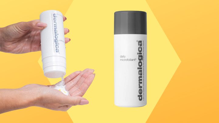 Dermalogica's fine powder exfoliant leaves skin soft and smooth.