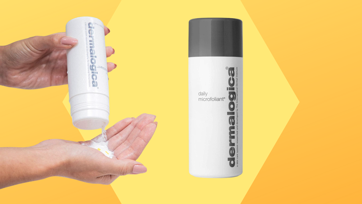 Dermalogica's fine powder exfoliant leaves skin soft and smooth.