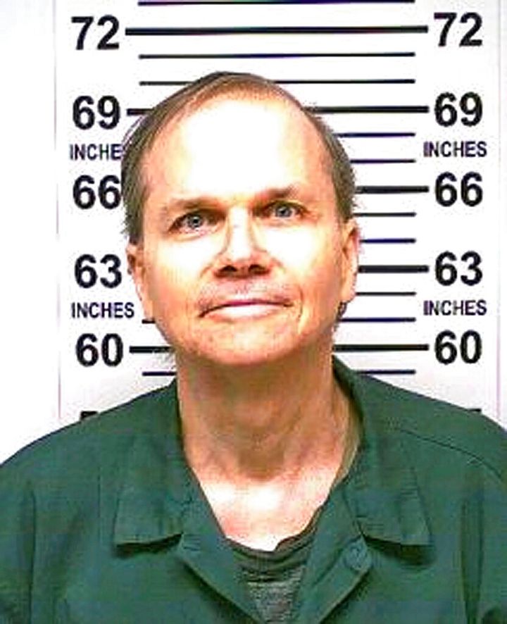 This Jan. 31, 2018 photo, provided by the New York State Department of Corrections, shows Mark David Chapman, the man who killed John Lennon outside his Manhattan apartment in 1980. (New York State Department of Corrections via AP, File)