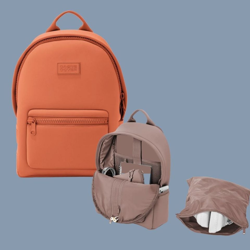A Dagne Dover neoprene backpack