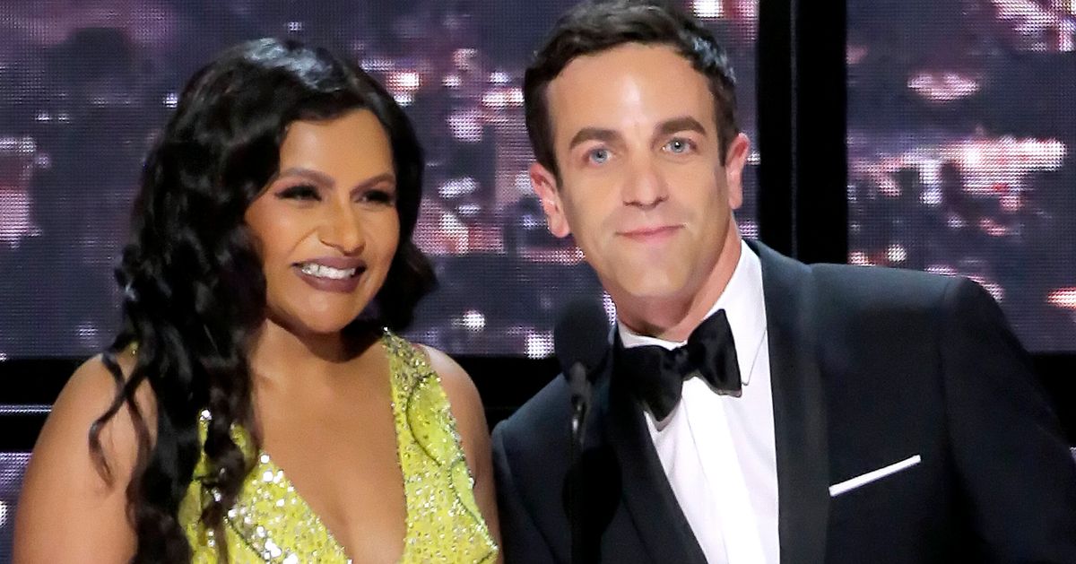 Mindy Kaling And B.J. Novak Joke About 'Insanely Complicated' Relationship At Emmys