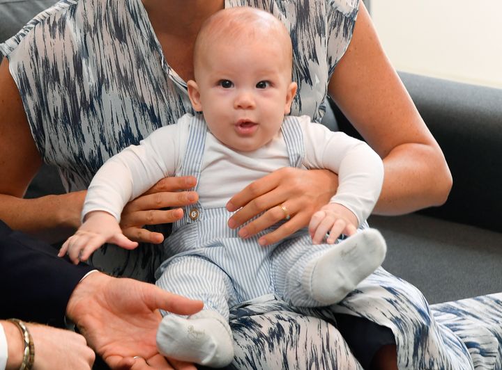 Archie Mountbatten-Windsor pictured in 2019 in Cape Town, South Africa.