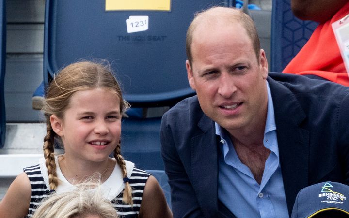 Princess Charlotte attending the 2022 Commonwealth Games on August 2, 2022 in Birmingham, England.