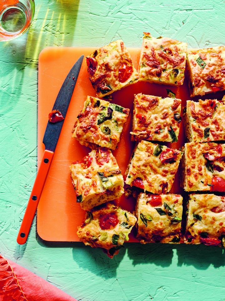 Cheese and tomato loaf