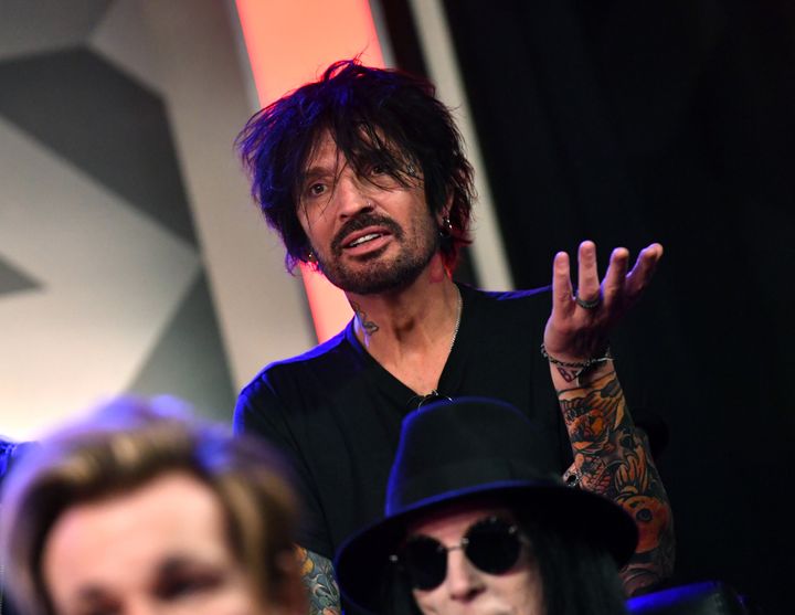 Tommy Lee announced on Friday he's launching an OnlyFans account during a Las Vegas performance.