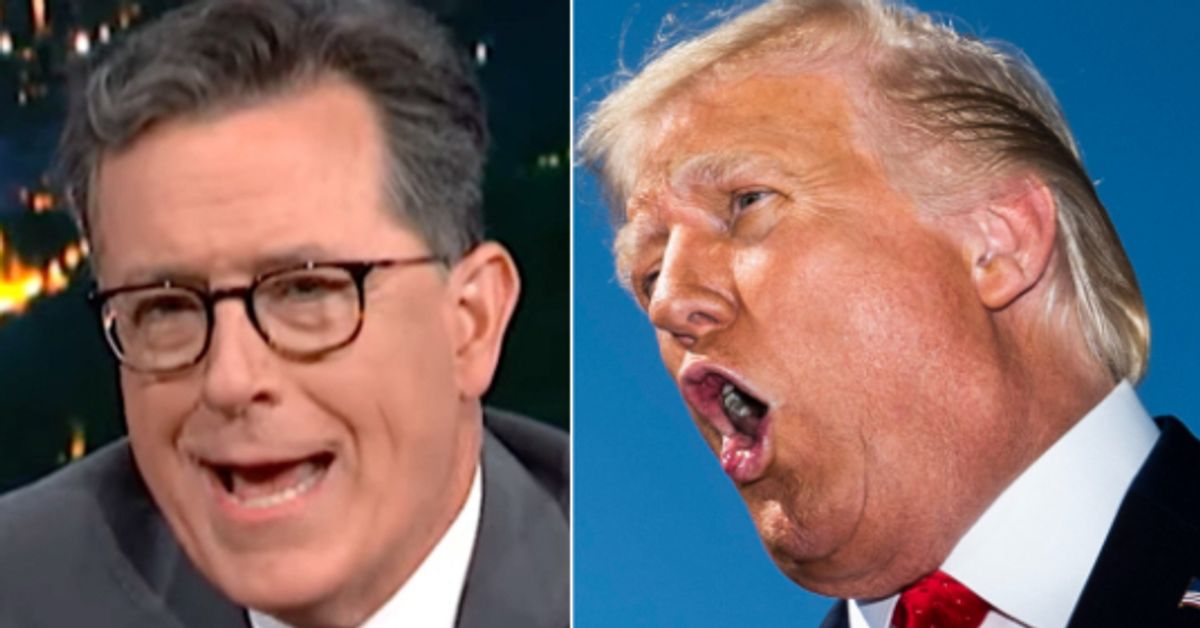 Stephen Colbert Shows Trumps Path Down Nutball Treason Highway In Damning Supercut