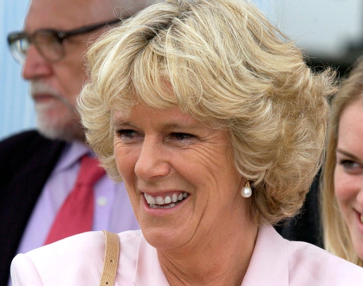 Camilla Parker attending an event as president of the National Osteoporosis Society.