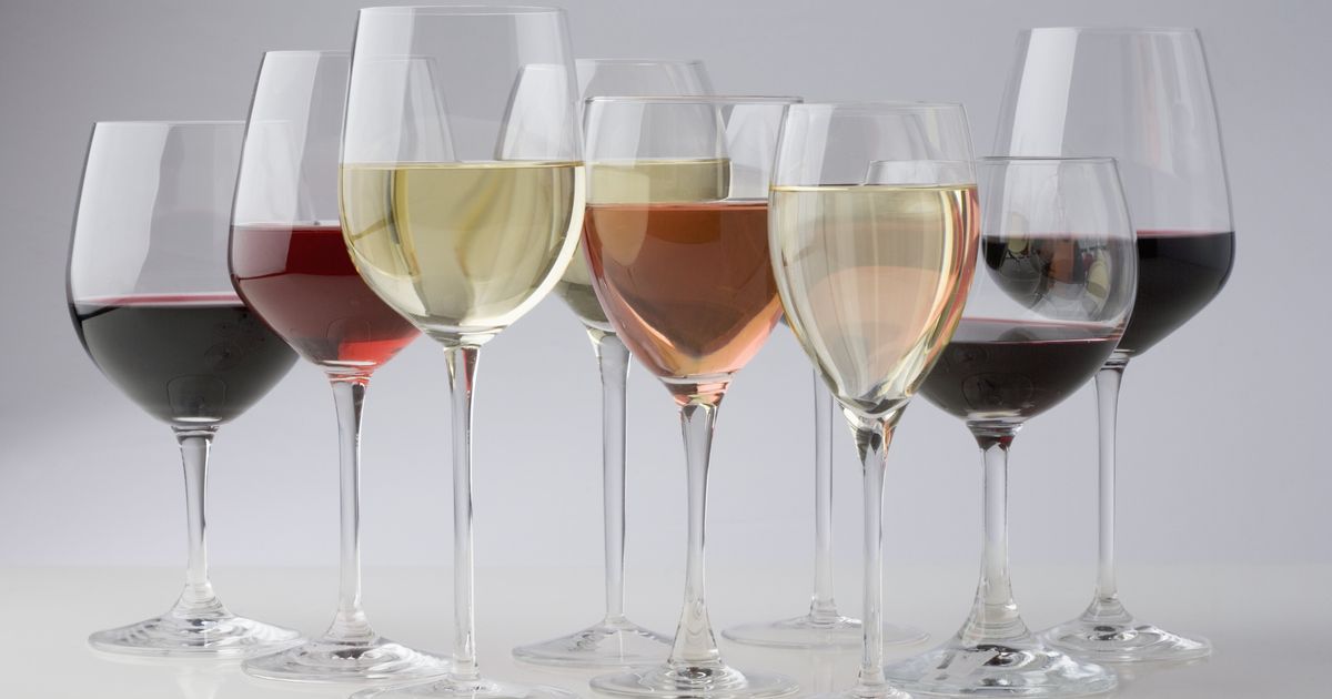 White Acrylic Floating Wine Glass