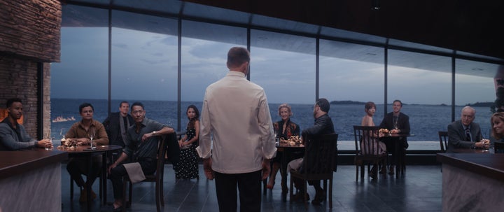 The rich move into an upscale restaurant and get way more than they bargained for in "The menu"