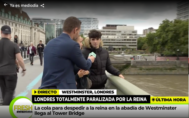 El momento en 'Ya es mediodía'.