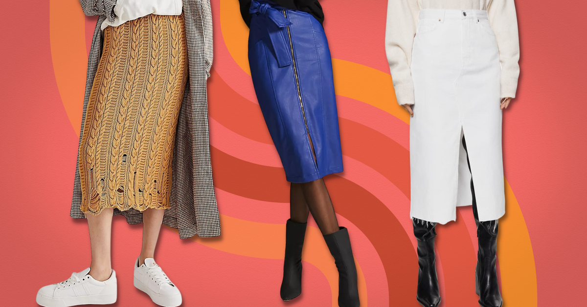 16 Stylish Midi Skirts To Ease You Into Fall HuffPost Life