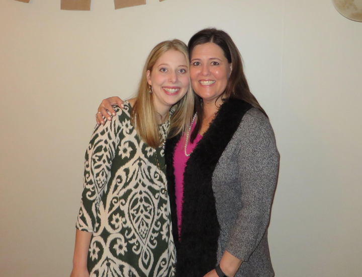 The author and her mom in November 2016. "This was right after I got engaged, two days after doctors found a mass in her liver," she writes.