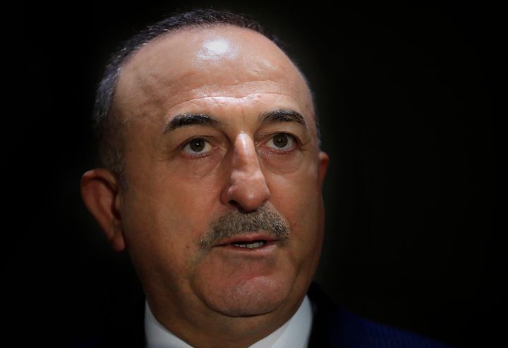 Ο Τούρκος υπουργός Εξωτερικών Μεβλούτ Τσαβούσογλου. (AP Photo/Hussein Malla)