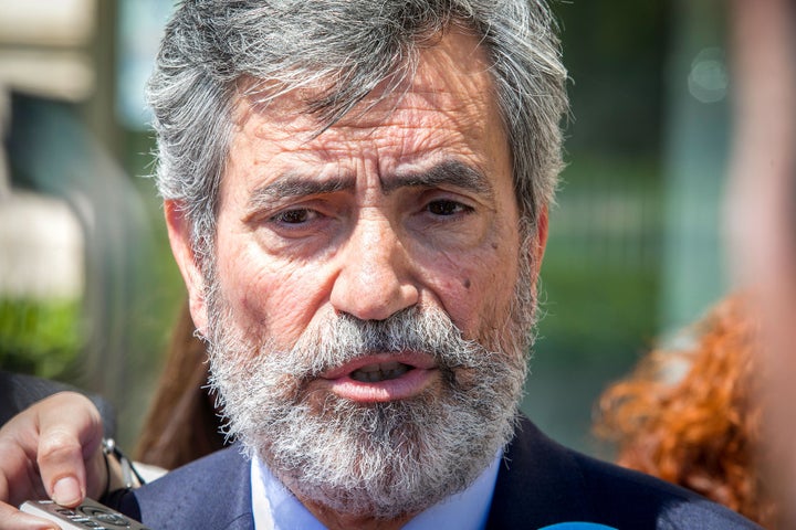 Carlos Lesmes, presidente del Supremo.