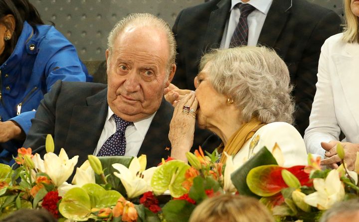 Juan Carlos y Sofía juntos en una imagen de hace ya tres años