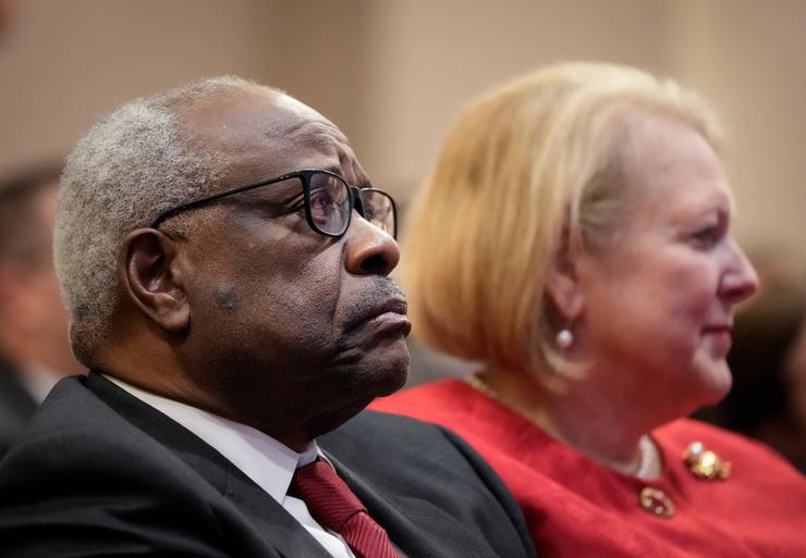 Associate Supreme Court Justice Clarence Thomas' his wife, conservative activist Virginia Thomas, was part of an effort to overturn the 2020 presidential election.