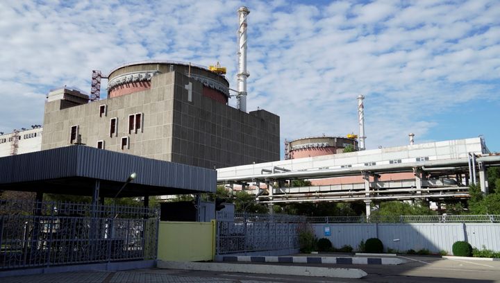 La central nuclear de Zaporiyia, en el sureste de Ucrania.