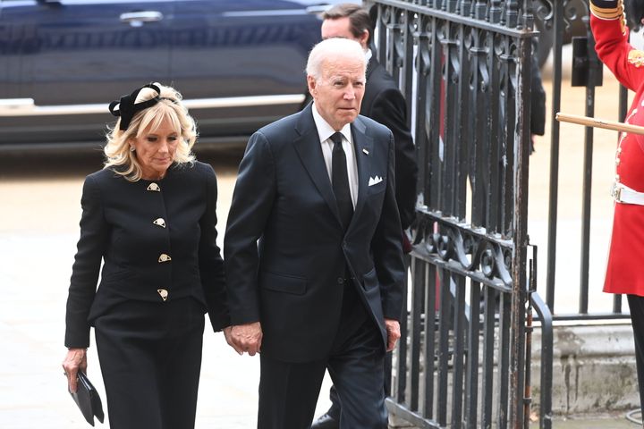 President of United States Joe Biden and his wife Jill Biden.