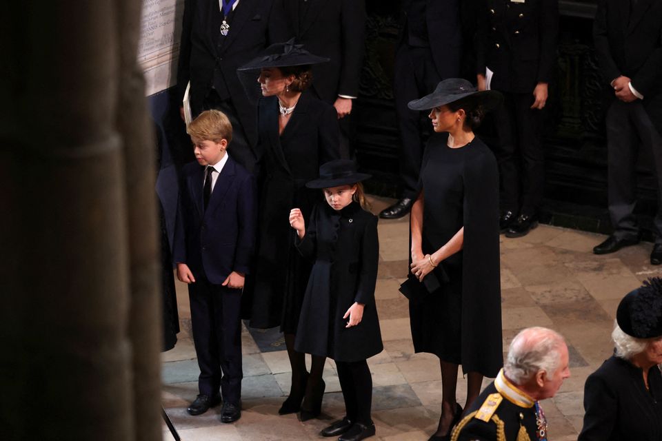 Princess Charlotte Pays Special Tribute To Queen Elizabeth At Funeral