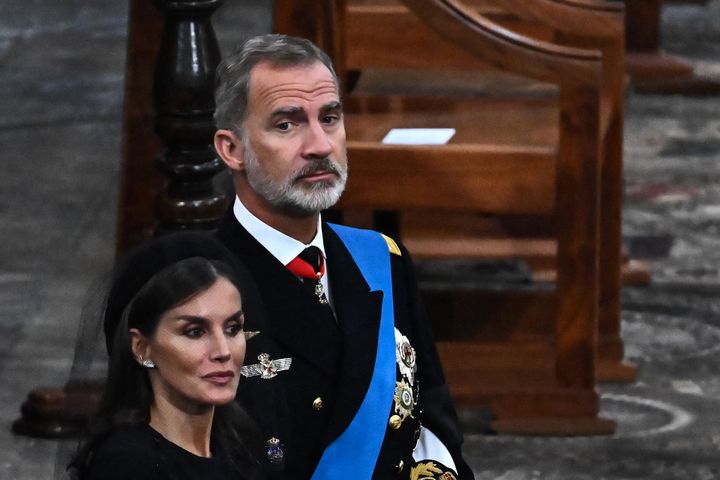 Spain's King Felipe VI and Queen Letizia.