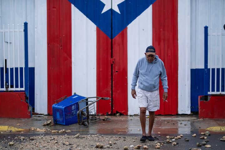 Damage in Penuelas, Puerto Rico, is still being assessed in the wake of Hurricane Fiona.
