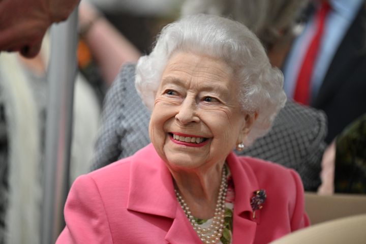 晩年のエリザベス女王（2022年5月撮影）