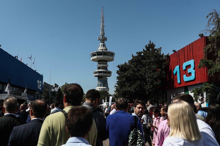 Στιγμιότυπο από περίπτερο της 86ης Διεθνούς Έκθεσης Θεσσαλονίκης. (ΣΩΤΗΡΗΣ ΔΗΜΗΤΡΟΠΟΥΛΟΣ/EUROKINISSI)