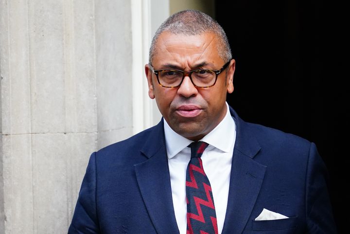 Foreign secretary James Cleverly