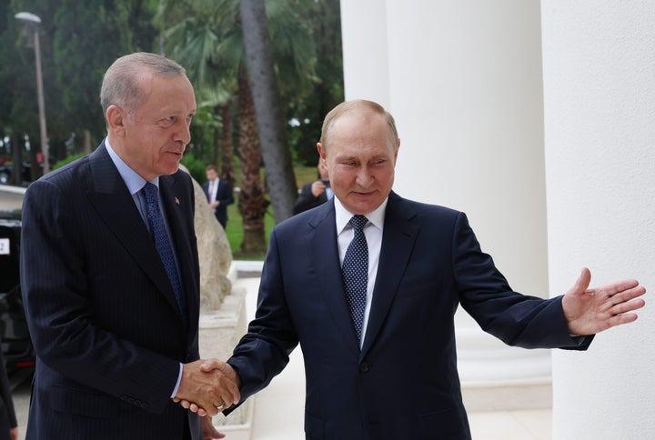 Erdogan y Putin, en un reciente encuentro