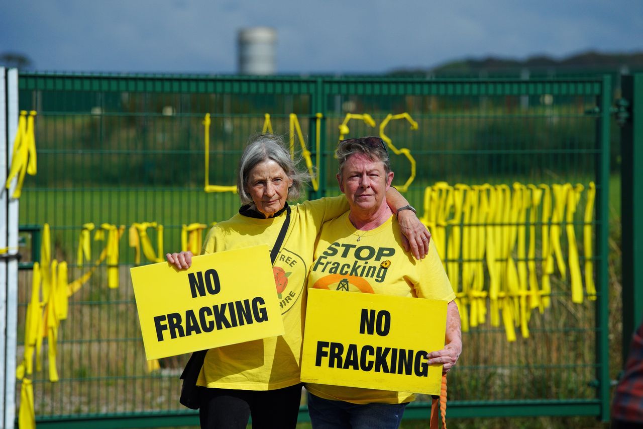 A ban on fracking in England has been lifted.