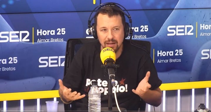 Pablo Iglesias, en la Cadena Ser.